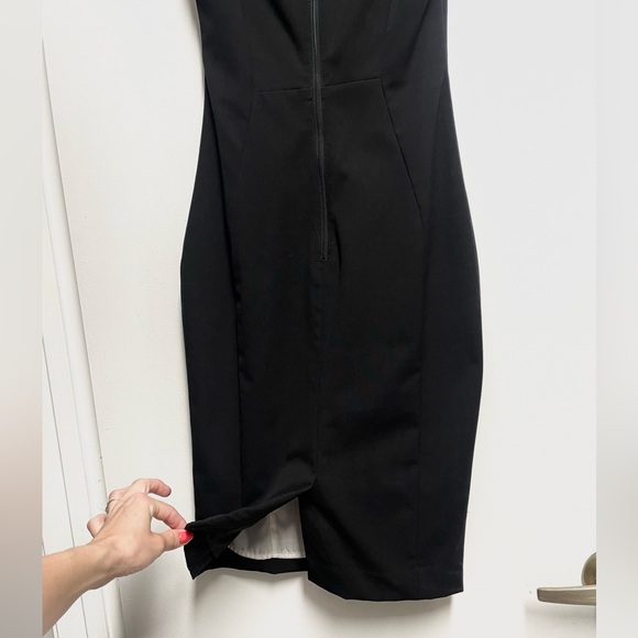 H&M Fitted Black Business Dress XS (extra small) Size 2 - Picture 3 of 4